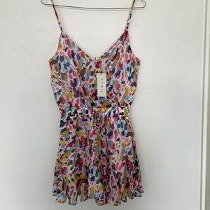 NWT Colorful romper